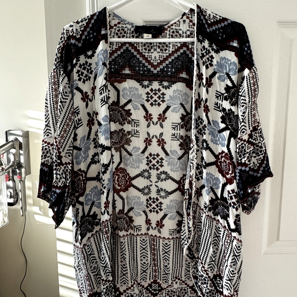 Multi color cover up / shall / kamoto